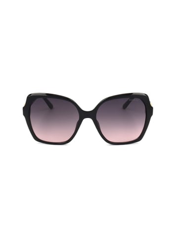 Guess Damskie okulary przeciwsłoneczne w kolorze czarnym