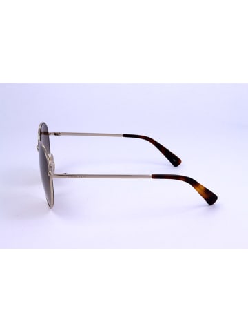 Longchamp Damskie okulary przeciwsłoneczne w kolorze złotym