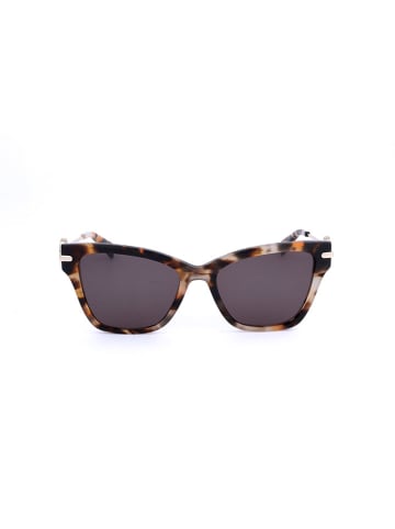 Longchamp Dames zonnebril grijs/bruin