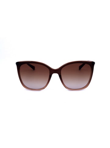 Longchamp Damskie okulary przeciwsłoneczne w kolorze brązowym