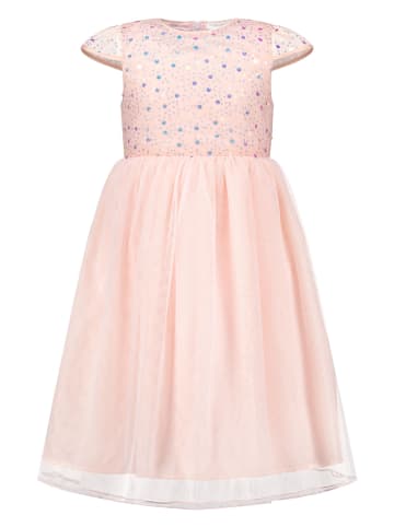Salt and Pepper Kleid in Apricot