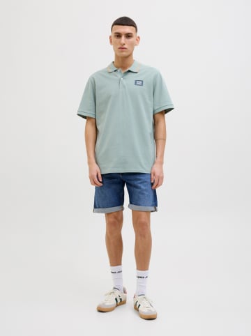 Jack & Jones Szorty dżinsowe w kolorze niebieskim