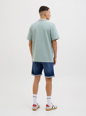 Jack & Jones Szorty dżinsowe w kolorze niebieskim