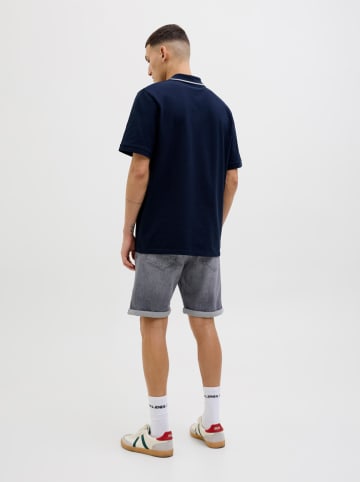 Jack & Jones Szorty dżinsowe w kolorze szarym