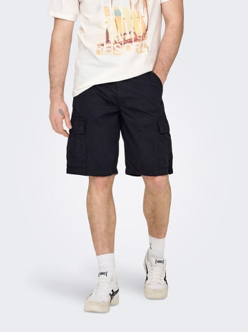 ONLY & SONS Cargoshorts in Dunkelblau