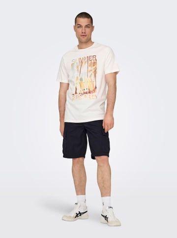 ONLY & SONS Cargoshorts in Dunkelblau