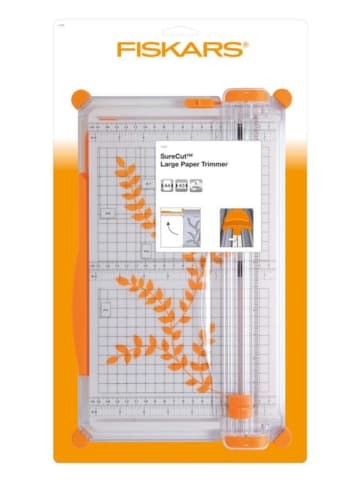 Fiskars Papierschneidemaschine ''SureCut'' in Orange - (L)30 cm