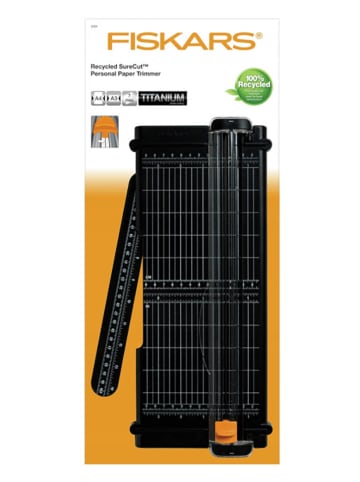 Fiskars Papierschneidemaschine ''SureCut'' in Schwarz - (L)30 cm