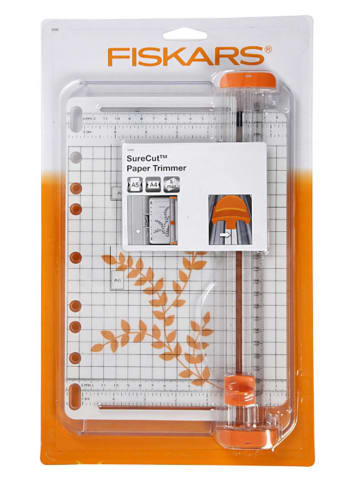 Fiskars Papierschneidemaschine ''SureCut'' in Orange - (L)22 cm