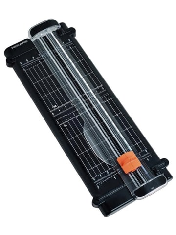 Fiskars Papierschneidemaschine ''SureCut'' in Schwarz - (L)22 cm