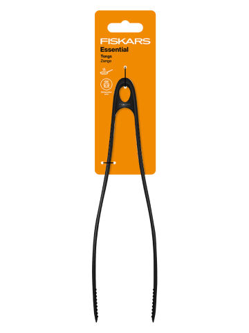 Fiskars Küchenzange ''Essential'' in Schwarz - (L)29 cm
