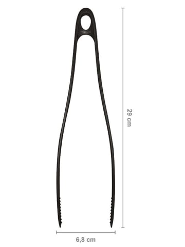 Fiskars Küchenzange ''Essential'' in Schwarz - (L)29 cm