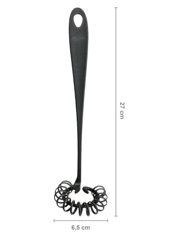 Fiskars Schneebesen ''Essential'' in Schwarz - (L)27 cm