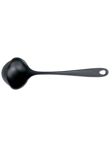 Fiskars Pollepel "Essential" zwart - (L)28,6 cm