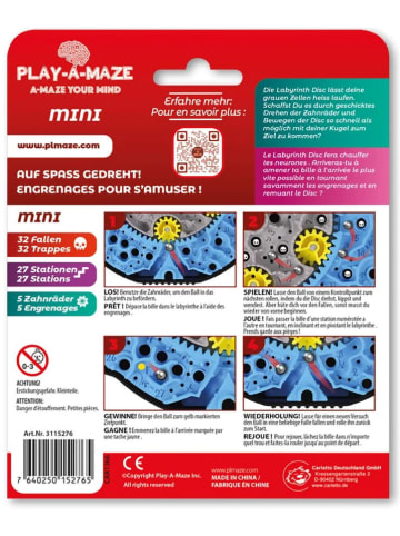 PLAY-A-MAZE Logikspiel "Labyrinth Travel Disc MINI" - ab 6 Jahren