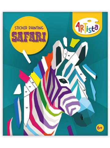 Carletto Sticker Painting Buch "Safari" - ab 6 Jahren
