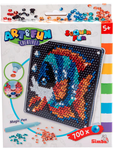 Simba Kreativset "Sequin Fisch" - ab 5 Jahren