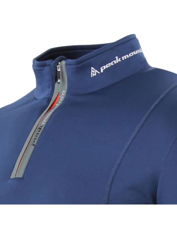 Peak Mountain Functioneel shirt donkerblauw