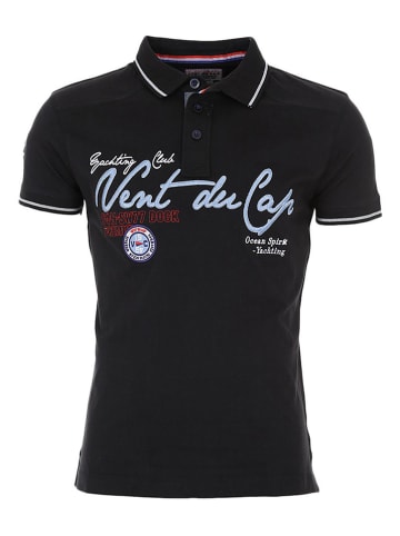 Peak Mountain Poloshirt in Schwarz