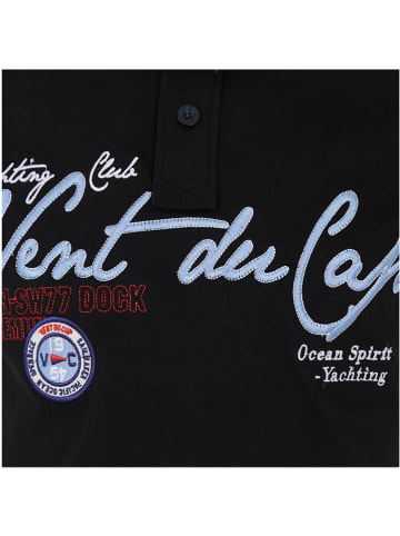 Peak Mountain Poloshirt in Schwarz