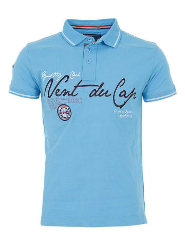 Peak Mountain Koszulka polo w kolorze błękitnym