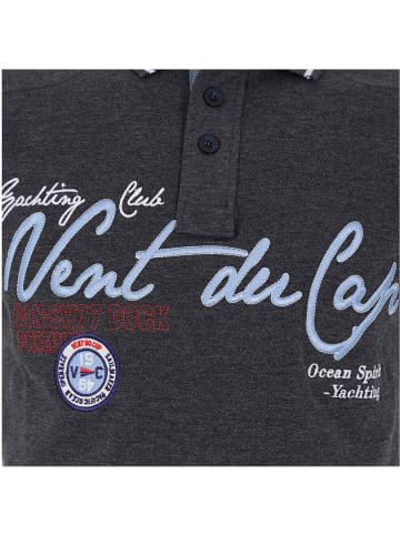 Vent du Cap Poloshirt in Anthrazit
