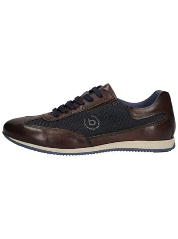 Bugatti Leder-Sneakers in Braun