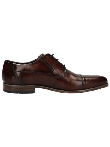 Bugatti Leren veterschoenen bruin