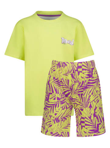 Vingino Pyjama geel/paars