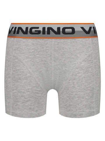 Vingino 3er-Set: Boxershorts in Orange/ Schwarz/ Grau