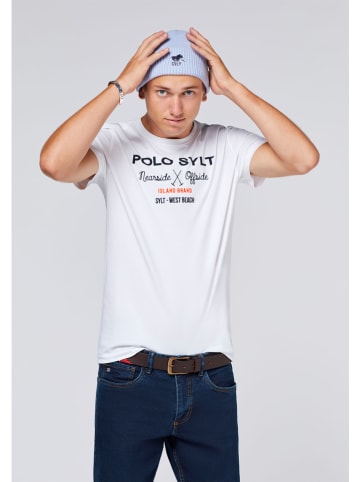 Polo Sylt Shirt in Weiß