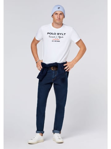 Polo Sylt Shirt in Weiß