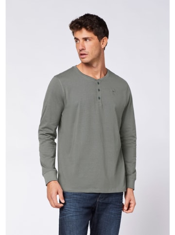 Polo Sylt Longsleeve in Grau