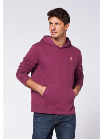 Polo Sylt Hoodie in Pflaume