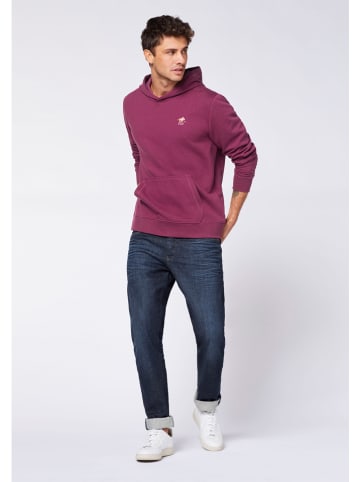 Polo Sylt Hoodie in Pflaume