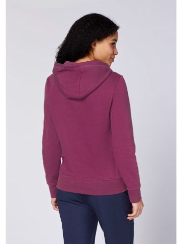 Polo Sylt Hoodie pruimkleurig