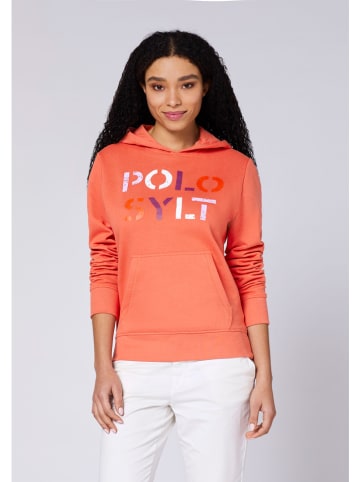 Polo Sylt Hoodie in Orange