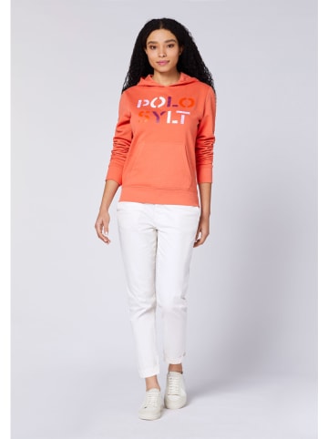 Polo Sylt Hoodie in Orange