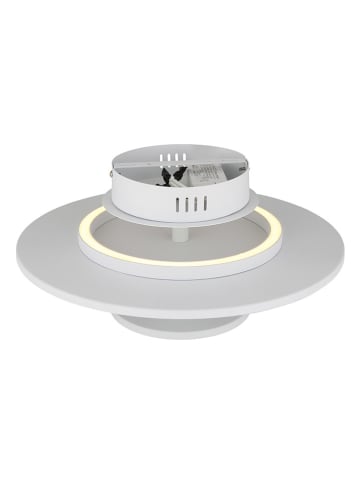 Globo lighting LED-Deckenleuchte "Carter" in Weiß - (H)18 x Ø 38 cm 