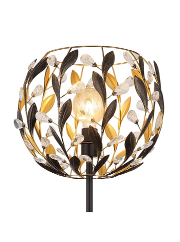 Globo lighting Standleuchte "Mika" in Gold/ Schwarz - (H)157 cm