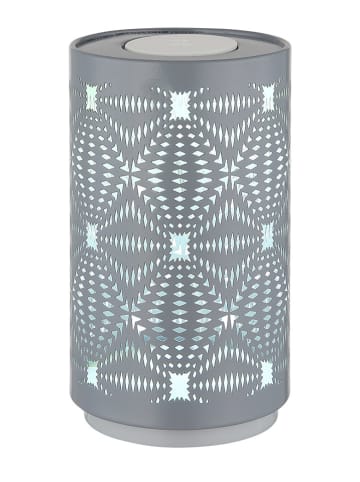Globo lighting LED-Tischleuchte "Amiyah" in Grau - (H)14 x Ø 8 cm