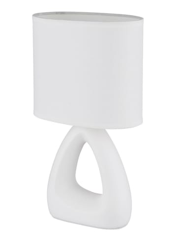 Globo lighting Lampa stołowa "Triangle" w kolorze białym - 17 x 30 x 10 cm