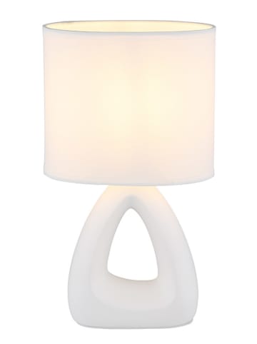 Globo lighting Tafellamp "Triangle" wit - (B)17 x (H)30 x (D)10 cm