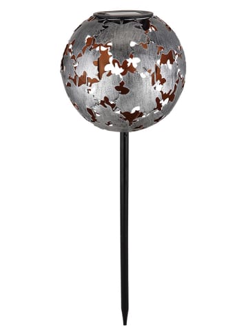 Globo lighting LED-Solar-Gartenstecker in Silber - (H)52,5 cm