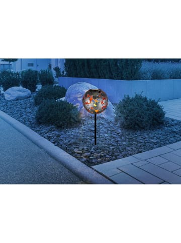 Globo lighting Ledsolartuinsteker zilverkleurig - (H)52,5 cm