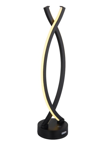 Globo lighting LED-Tischleuchte "Hela" in Schwarz - (B)12,5 x (H)41 x (T)10 cm