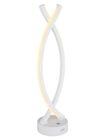 Globo lighting LED-Tischleuchte "Hela" in Weiß - (B)12,5 x (H)41 x (T)10 cm