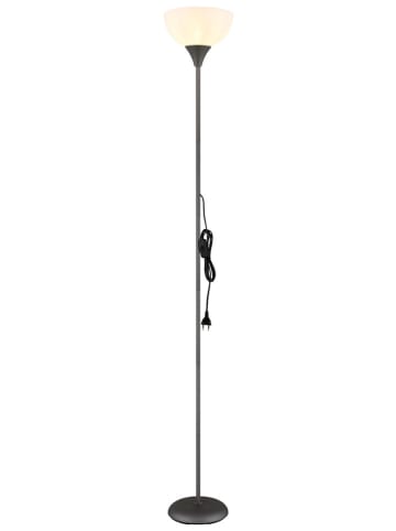Globo lighting Standleuchte "Wilbur" in Weiß/ Schwarz - (H)178,5 cm