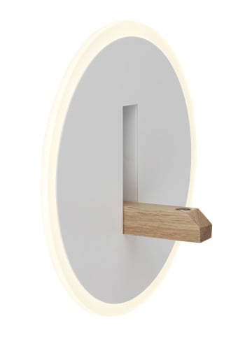 Globo lighting LED-Wandleuchte "Avery" in Weiß - Ø 20,5 cm 