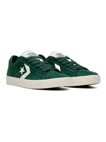 Converse Leder-Sneakers "Vulc Pro" in Grün